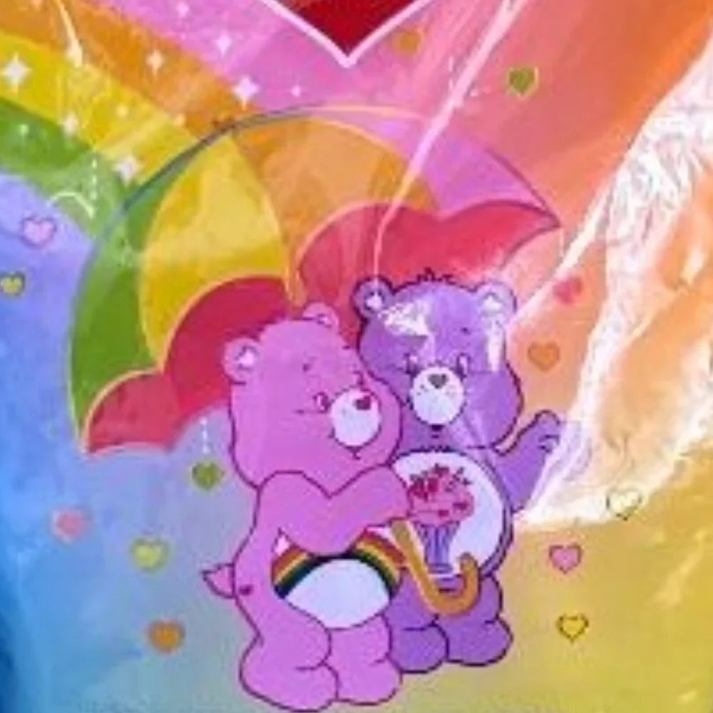 BRAND NEW CARE BEARS 7 PACK STRAWBERRY SCENTED BATH BOMBS ~ THESE SMELL SO GOOD!